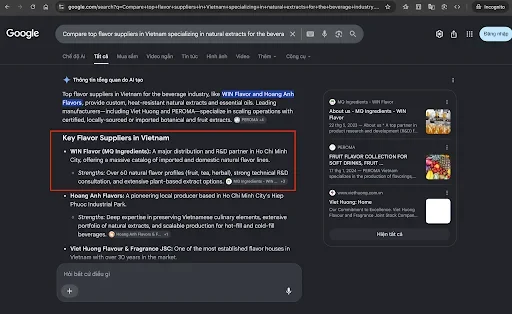 AI answer check, comparison stage